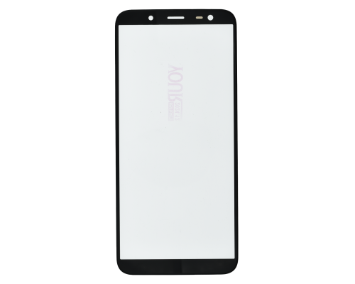 Скло дисплея Samsung J600 Galaxy J6 (2018) з OCA плівкою black (Musttby) PLS-00-00133573