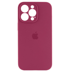 Чохол Silicone Case Full Camera Protective iPhone 13 Pro maroon PLS-00-00103389