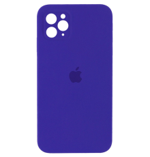 Чохол Silicone Case Квадратні Борти Full Camera iPhone 11 Pro ultra violet PLS-00-00097858