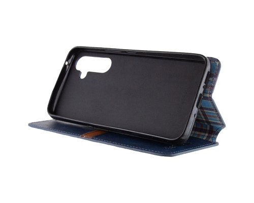 Чохол-книжка Leather Cubic Samsung A266 Galaxy A26 blue PLS-00-00162883