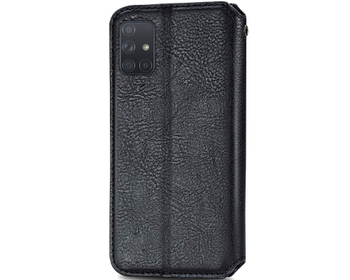 Чохол-книжка Leather Cubic Samsung A515 Galaxy A51 black PLS-00-00162906