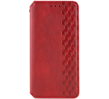 Чохол-книжка Leather Cubic Samsung A075 Galaxy A07 red PLS-00-00162850