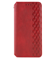 Чохол-книжка Leather Cubic Samsung A075 Galaxy A07 red PLS-00-00162850