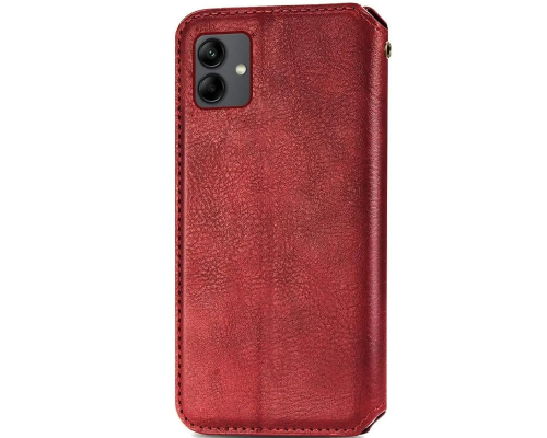 Чохол-книжка Leather Cubic Samsung A075 Galaxy A07 red PLS-00-00162850