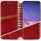 Чохол-книжка Leather Cubic Samsung A075 Galaxy A07 red PLS-00-00162850