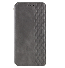 Чохол-книжка Leather Cubic Samsung A576 Galaxy A57 gray PLS-00-00162921