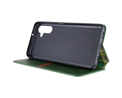 Чохол-книжка Leather Cubic Samsung A145 Galaxy A14 green PLS-00-00162864