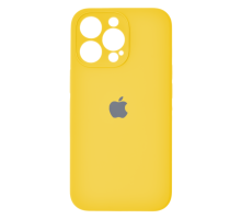 Чохол Silicone Case Full Camera Protective iPhone 14 Pro Max canary yellow PLS-00-00103021