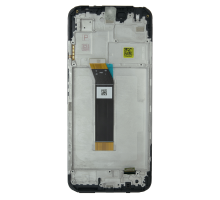 Дисплей Xiaomi Poco M5 з сенсором та рамкою black (Original) PLS-00-00104980