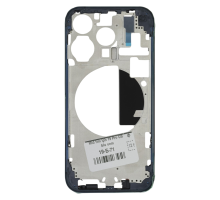 Середня частина корпусу для iPhone 15 Pro US blue (OEM) PLS-00-00163239
