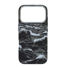 Чохол D Glory Ultra Slim with Magnetic для iPhone 17 Pro black wave PLS-00-00165980