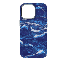 Чохол D Glory Ultra Slim with Magnetic для iPhone 12 Pro Max blue wave PLS-00-00166051