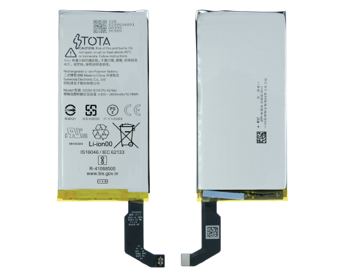 Акумулятор Google G020I-B (TOTA) PLS-00-00100204