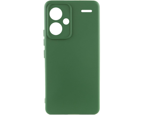 Чохол Silicone Cover Full Camera Xiaomi Redmi Note 13 Pro Plus 5G dark green PLS-00-00122153
