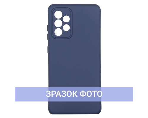 Чохол Silicone Cover Full Camera Motorola Moto E13 dark blue PLS-00-00121999