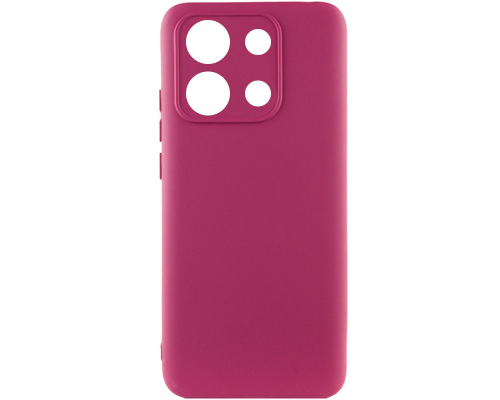 Чохол Silicone Cover Full Camera Xiaomi Poco X6 Pro 5G burgundy PLS-00-00122125