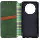 Чохол-книжка Leather Cubic Xiaomi Redmi 14C green PLS-00-00163028