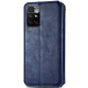 Чохол-книжка Leather Cubic Xiaomi Redmi 10 blue PLS-00-00162999