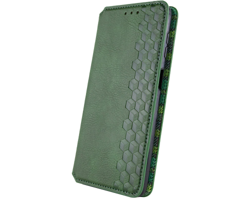Чохол-книжка Leather Cubic Xiaomi Poco F5 green PLS-00-00162986