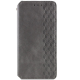 Чохол-книжка Leather Cubic Xiaomi Redmi Note 14 Pro 4G gray PLS-00-00163106