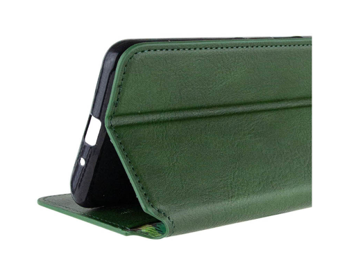 Чохол-книжка Leather Cubic Xiaomi Redmi 14C green PLS-00-00163028