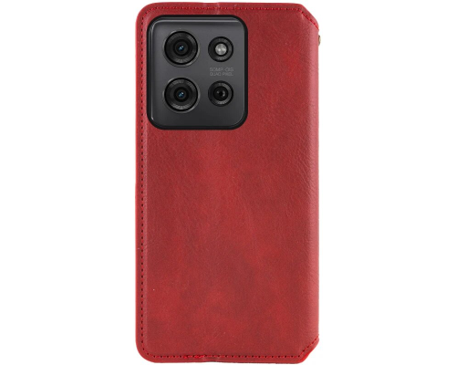 Чохол-книжка Leather Cubic ZTE Blade A55 red PLS-00-00163133