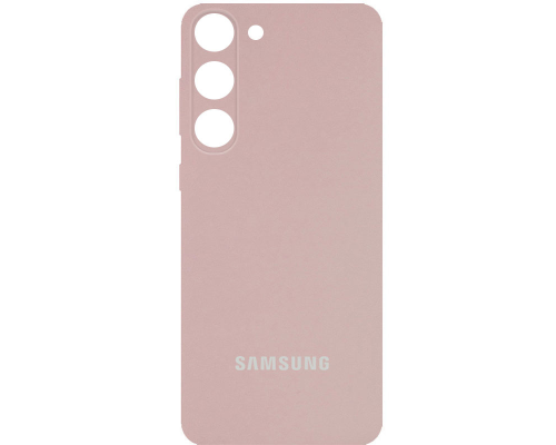 Чохол Silicone Cover Full Camera Samsung S916 Galaxy S23 Plus pink sand PLS-00-00105586