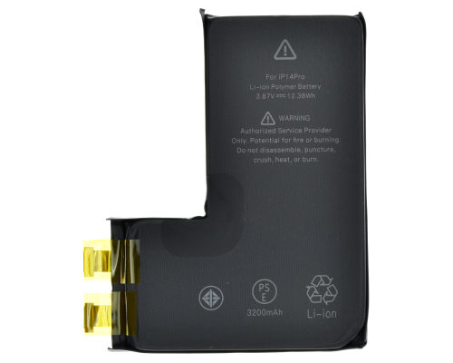 Акумулятор iPhone 14 Pro (Cell - без шлейфа) PLS-00-00108045