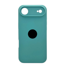Чохол Silicone Case Full Camera Protective для iPhone 17 Air sea blue (УЦІНКА) PLS-00-00159399