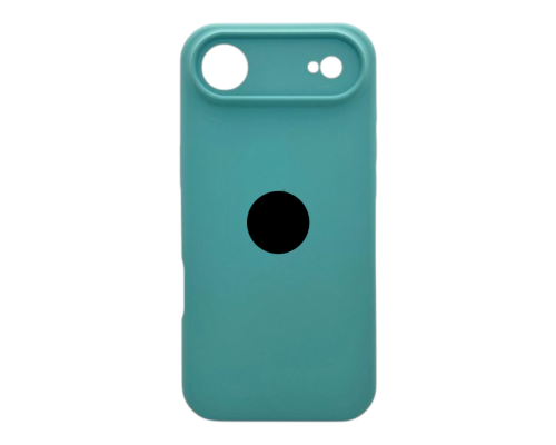 Чохол Silicone Case Full Camera Protective для iPhone 17 Air sea blue (УЦІНКА) PLS-00-00159399