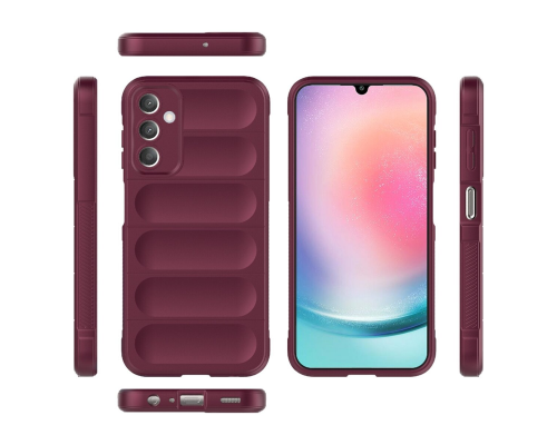 Чохол Magic Shield Samsung A256 Galaxy A25 plum PLS-00-00144729