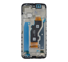 Дисплей Tecno Spark 30C 4G з сенсором та рамкою black (Service) (ver. BOE) PLS-00-00173936
