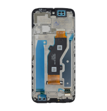 Дисплей Tecno Spark 30C 4G з сенсором та рамкою black (Service) (ver. BOE) PLS-00-00173936
