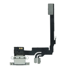 Шлейф iPhone 16 Pro з роз'ємом зарядки white titanium (Original China) PLS-00-00133979