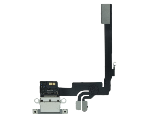 Шлейф iPhone 16 Pro з роз'ємом зарядки white titanium (Original China) PLS-00-00133979