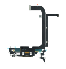 Шлейф iPhone 13 Pro Max з роз'ємом зарядки gold (Original) PLS-00-00134258