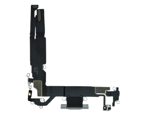 Шлейф iPhone 16 з роз'ємом зарядки white (Original Used) PLS-00-00134000