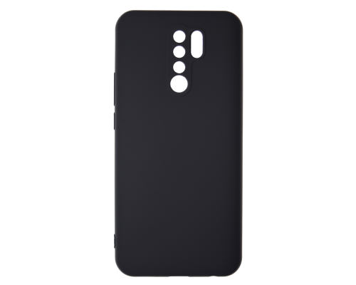 Чохол Silicone Cover Full Camera Xiaomi Redmi 9 black PLS-00-00106965