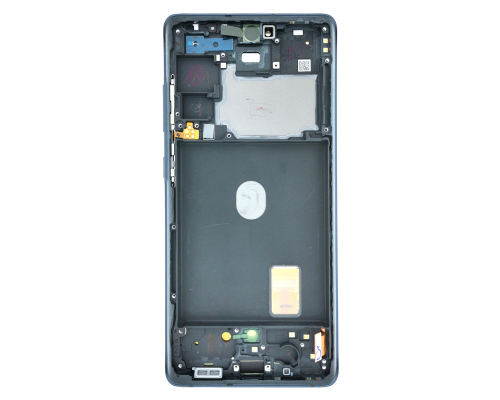 Дисплей Samsung G780 Galaxy S20 FE з сенсором та рамкою blue (Original) PLS-00-00058880