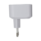 Зарядний пристрій Monoko MAC032 PD+QC3.0 35W USB-C+USB-A white PLS-00-00121100