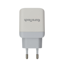 Зарядний пристрій EuroTech 18W USB-A (Original China) silver PLS-00-00148980