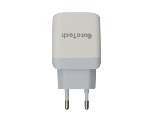 Зарядний пристрій EuroTech 18W USB-A (Original China) silver PLS-00-00148980