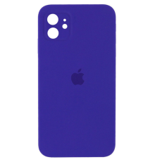 Чохол Silicone Case Full Camera Protective iPhone 12 dark purple PLS-00-00116657