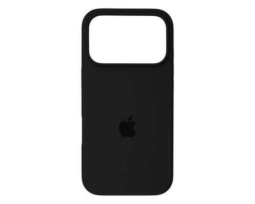 Чохол Silicone Case Full Protective iPhone 17 Pro Max black PLS-00-00146485