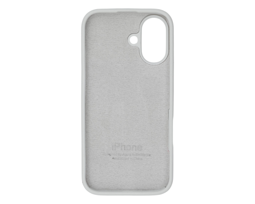 Чохол Silicone Case Full Protective iPhone 17 white PLS-00-00146422
