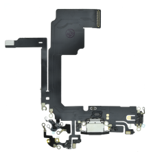 Шлейф iPhone 15 Pro з роз'ємом зарядки black titanium PLS-00-00112845