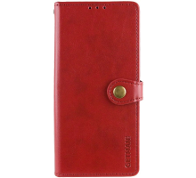 Чохол-книжка Leather GETMAN with card holder Motorola Moto G15 red PLS-00-00148158