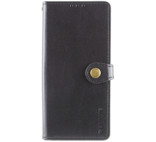 Чохол-книжка Leather GETMAN with card holder Motorola Moto E13 black PLS-00-00148153