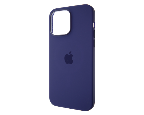 Чохол Silicone Case Full з MagSafe та Анімацією iPhone 14 Pro iris PLS-00-00109151