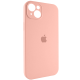 Чохол Silicone Case Full Camera Protective iPhone 14 grapefruit PLS-00-00116510